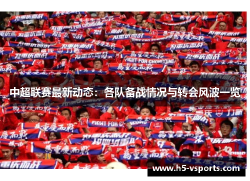 中超联赛最新动态：各队备战情况与转会风波一览